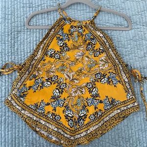 Free People Handkerchief Shirt